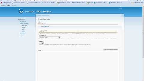 How to Create a Blog in Drupal 6.x