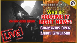 GOGMAZIOS FARMING! Open Lobby, Join in the Holiday Hunts! [MH Wilds]