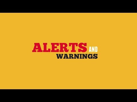 Alerts and Warnings