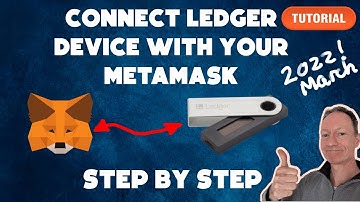 How to connect your ledger device to your Metamask March 2022