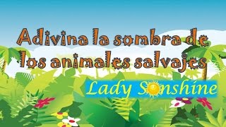 Adivina la sombra de los animales salvajes