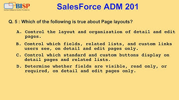 SalesForce com DEV ADM 201 Certification Preparati