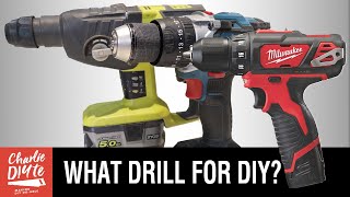 The Difference between Combi, Drill Driver, Impact and SDS Drills