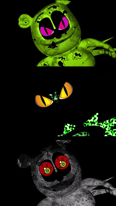GUMMY BEAR IN SUPER DARK & SCARY EFFECTS  #SHORTS