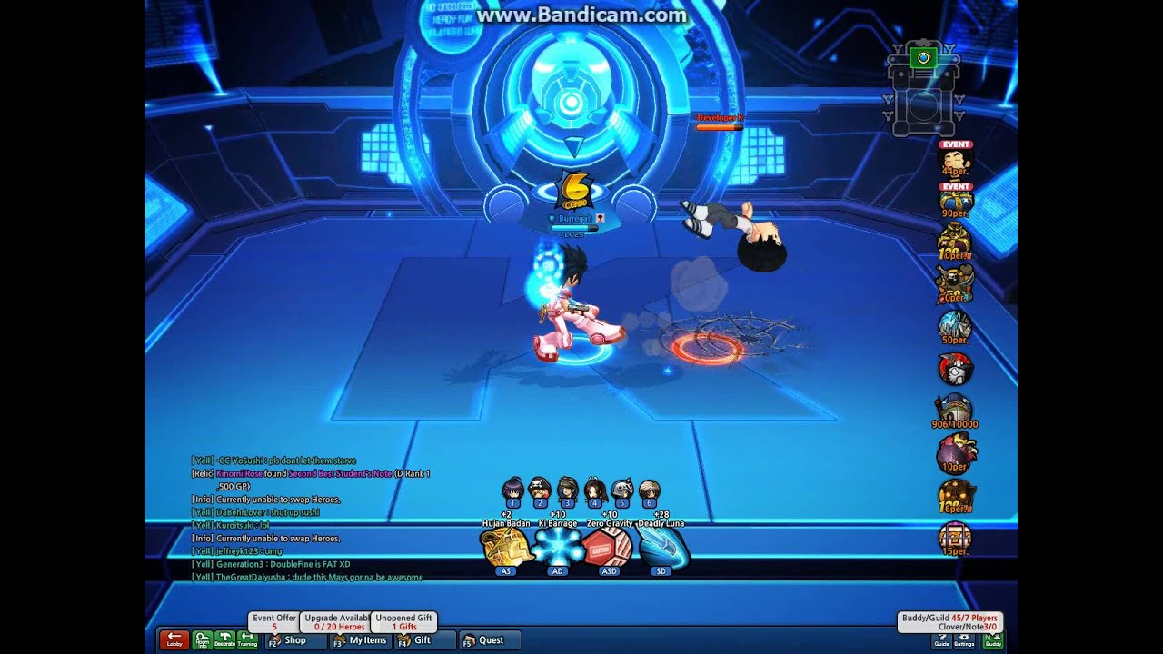 NA Lost Saga: A Simple Exorcist combo