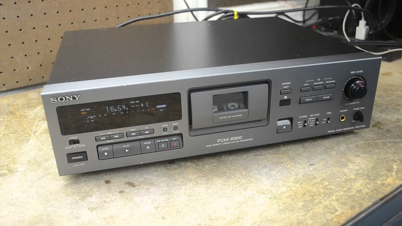 Sony PCMR300 DAT YouTube