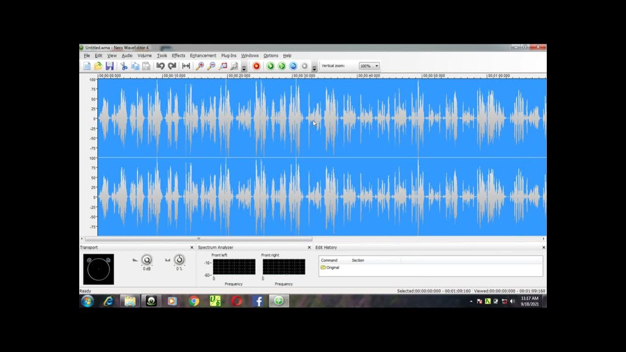 How to edit sound using nero wave editor YouTube