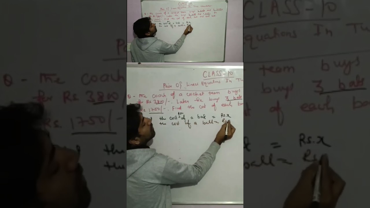 30 Seconds to Solve Any Two-Variable Equation! Linear Equations Trick You Wish You Knew Earlier