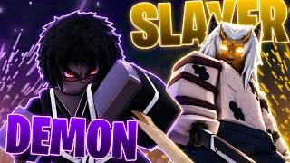 DEMON VS SLAYER WHICH IS BETTER IN PROJECT SLAYERS 2...