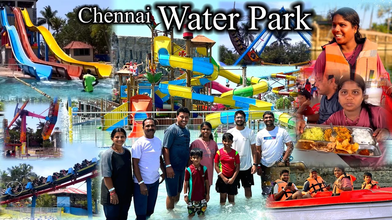 చెన్నై వాటర్ పార్క్ మూడవరోజు //SUMMER TRIP#mktvvarshini MKTVVARSHINI #VLOG 707