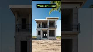 From Empty Shell To Dream Home In Seconds! #dreamhome #housedesign #transformation