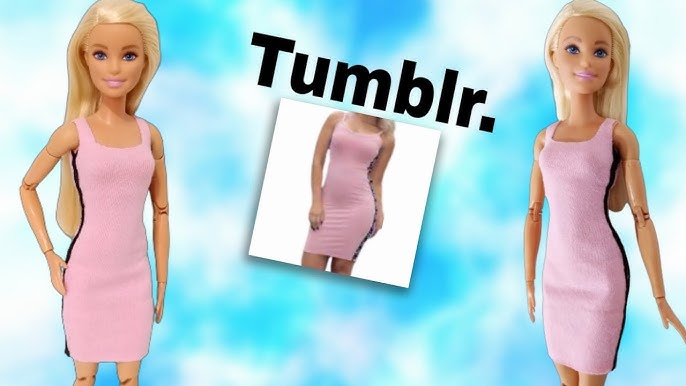 Vestido Para Boneca, Como Fazer Roupa Para Barbie