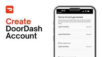 Doordash Account Sign Up - How To Open/Create Doordash Account in 2024