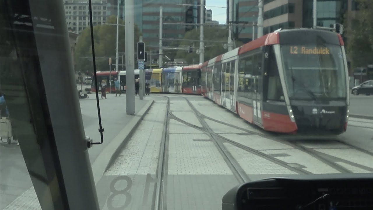 Driver's View Fastest run L2 Randwick to Circular Quay Sydney