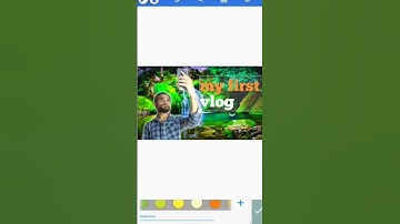 My First Vlog Thumbnail banana shike 2022 #shorts  #myfirstvlog