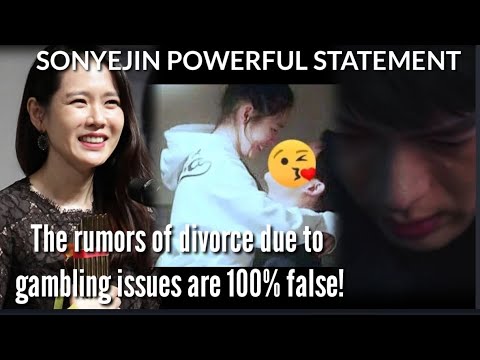 Son Ye Jin publicly addressed false rumors surrounding her marriage. -  YouTube