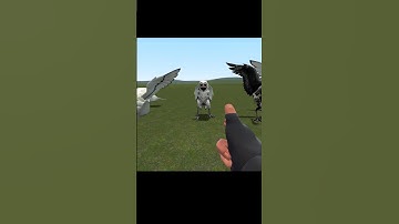 I DESTROY POWHAHA VS 99NIGHT FOREST OWL NEXTBOTS IN PLAYGROUND MOD GMOD SANDBOX IN SPACE #shortsfeed