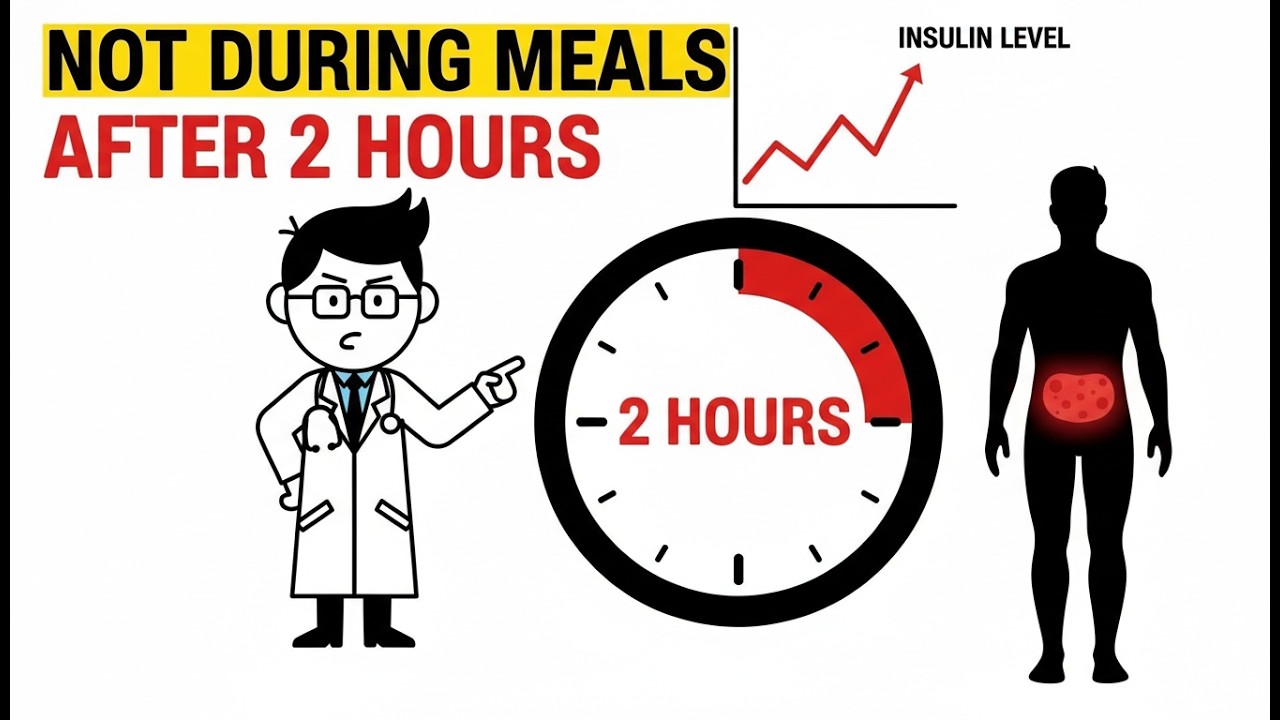 The 2-Hour Window After Eating That Controls Belly Fat (Why Fat Gain Happens After Meals)