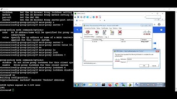 Cisco ASA Firewall Remote Access IPSec VPN Login Banner & Proxy Settings