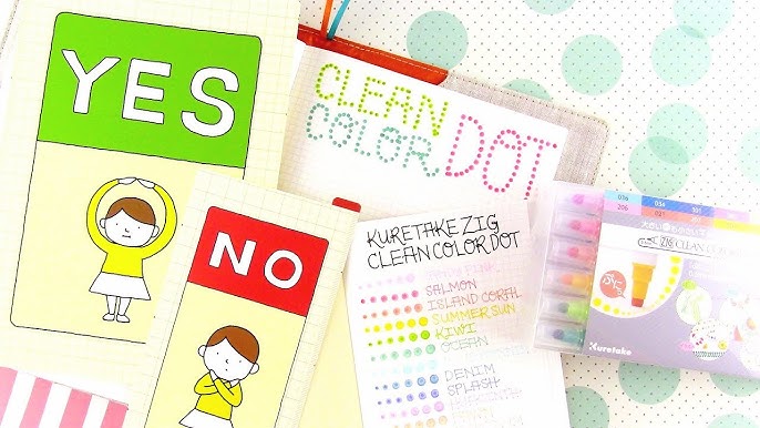 5 Ways I Use Zig Clean Color Dot Markers in my A5 Planner – MarianeCresp
