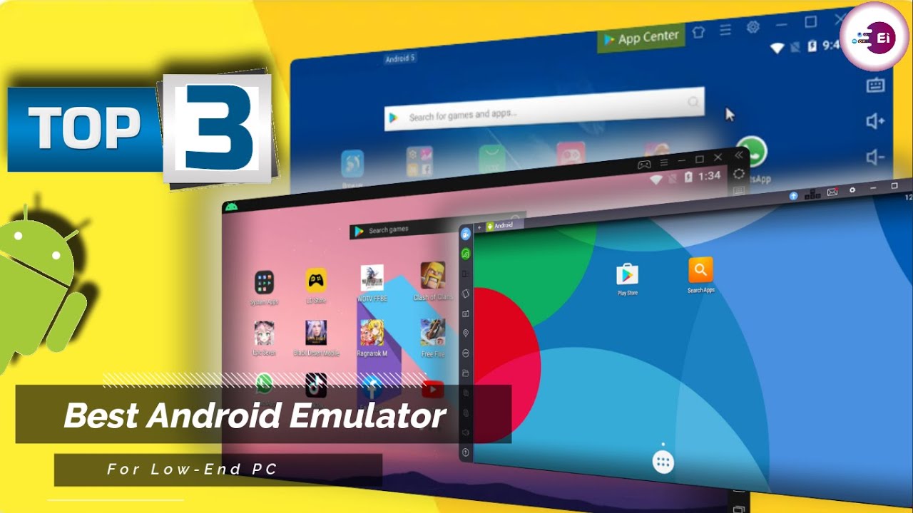 Top Best Lightweight Android Emulators For Low End PC Gb GB RAM PC Without Graphics Card