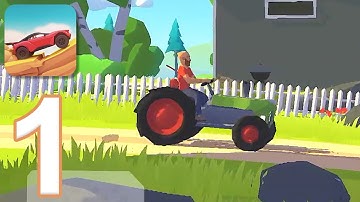 Hillside Drive Racing - Gameplay Walkthrough Part 1 - Intro & Tutorial (iOS, Android)