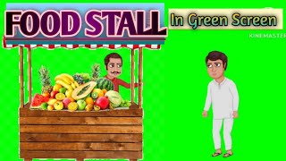 Fruit stall Green Screen video.@Pigmentajans