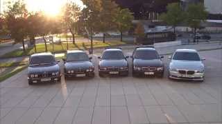 История BMW 7 серии в одном фотосете: от E23 до F01