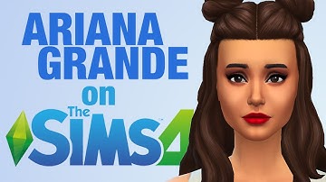 Creating... ARIANA GRANDE on THE SIMS 4 | NO MODS! | Mme Tussim