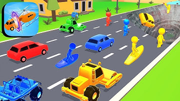 Shape Shifting 🏃‍♂️🚗🚲🚦all Levels Gameplay Walkthrough Android,ios Max Level MAXER175