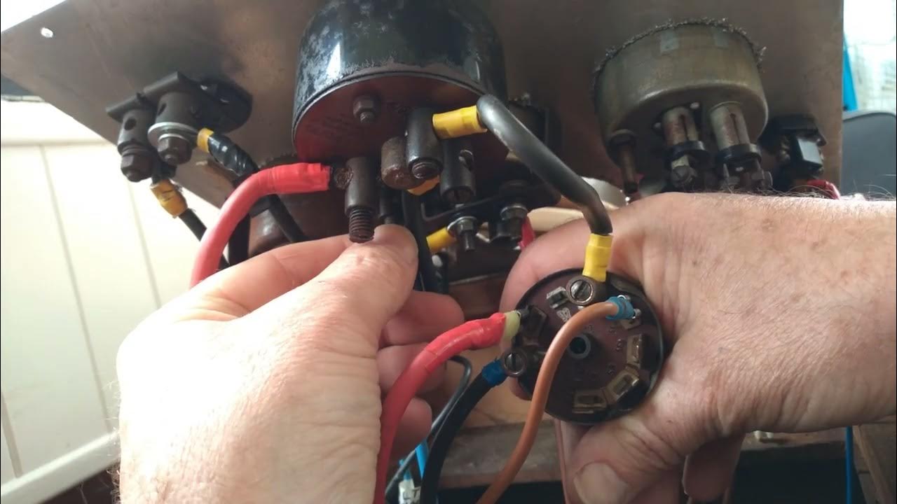 Ignition and starter switch connections YouTube