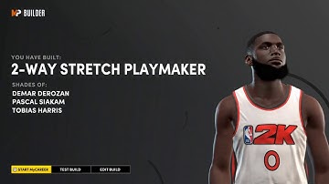 BEST TWO WAY STRETCH PLAYMAKER IN NBA 2K21 NEXT GEN RECREATING DUKE DENNIS BUILD