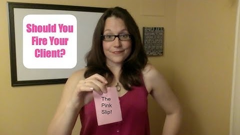 Should you fire your client?