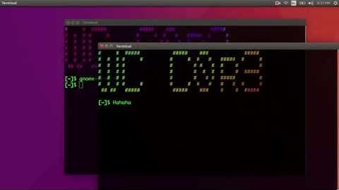 Stupid Linux Tips: How To Launch Terminal Using Terminal