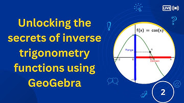 Class 12 | Inverse Trigonometric Functions | Domain and Range | GeoGebra | @KKumaravelu1729