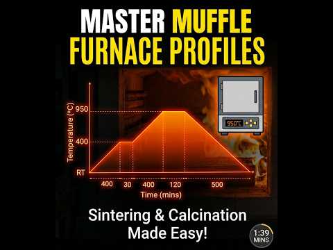 How to Program a Muffle Furnace Profile (Sintering & Calcination)
