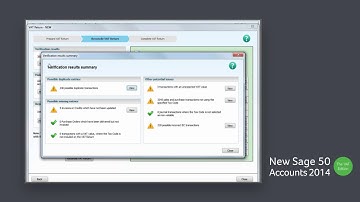 Calculate, validate and submit VAT