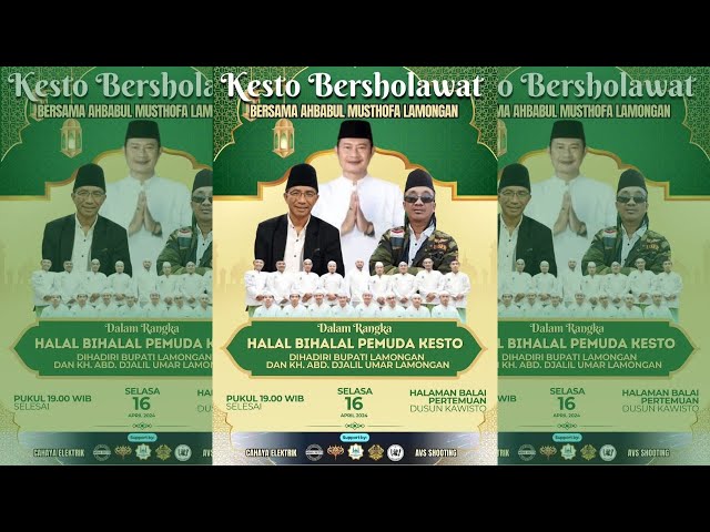 🔴 KESTO BERSHOLAWAT BERSAMA KH ABD JALIL FT HADRAH AM LAMONGAN class=