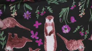 Conjunto de pijama Henley de punto liso con canalé Cuddl Duds en QVC screenshot 2