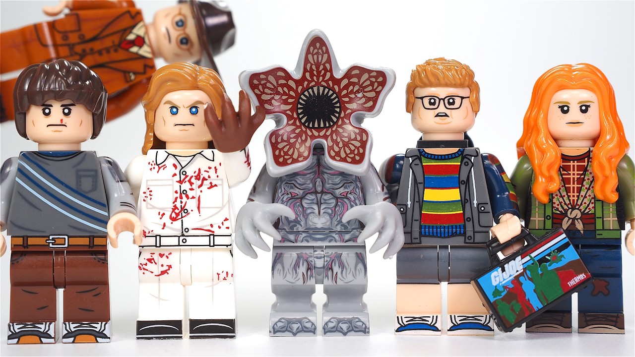 LEGO Stranger Things 5 | Demogorgon | Vecna | Max | Will | Derek | Mr. Whatsit Minifigures G0193