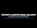 Infinite Campus Meal Balance Reminder Settings mp3