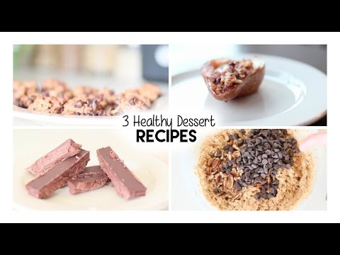 3 Healthy Dessert Recipes!