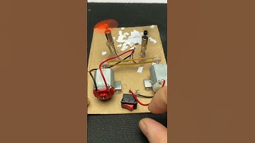 Dc motor to drone motor new power transfer project - science project #dcmotor #tech #shorts #diy