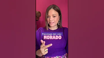 ¿Cuál es el género del morado?