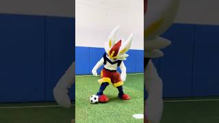 Check Out Cinderace's Amazing Soccer Footwork Drills! #Pokémon #Pokémonasiaeng #Shorts