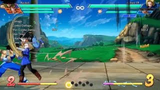 DBFZ - Android 18 corner mixup