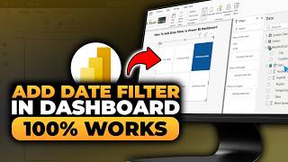 How To Add Date Filter in Power BI Dashboard (𝟮𝟬𝟮𝟲) | 100% WORKS | NO Yapping, To The Point & EASY!