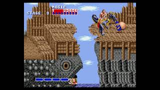 Golden Axe Arcade Colors Hack by SCD with Sega Ages OST MSU-MD Sega Genesis Gameplay and Completion