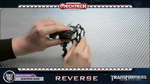 BARRICADE: TRANSFORMERS Movie 3 - Instructional Video | Transformers Official