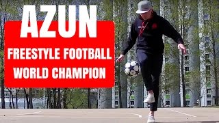 This is AZUN - AZUN freestyle football
